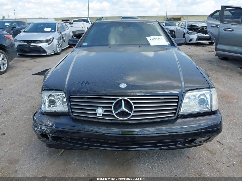 1998 Mercedes-Benz Sl 500 VIN: WDBFA67F8WF156666 Lot: 43271260