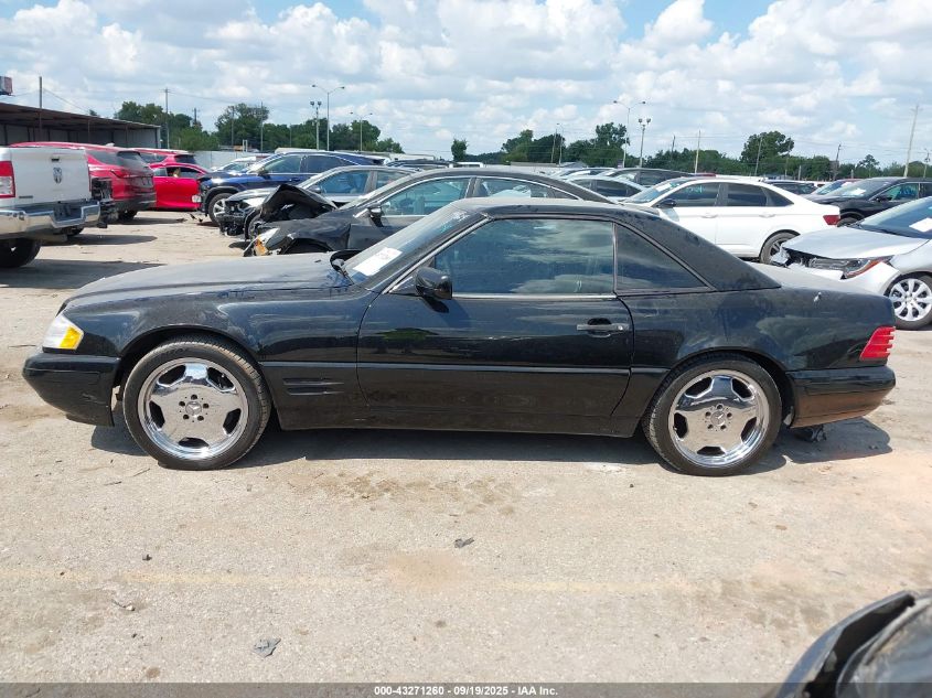 1998 Mercedes-Benz Sl 500 VIN: WDBFA67F8WF156666 Lot: 43271260