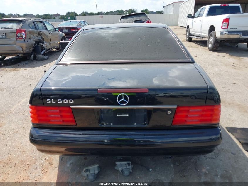 1998 Mercedes-Benz Sl 500 VIN: WDBFA67F8WF156666 Lot: 43271260