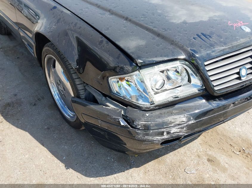1998 Mercedes-Benz Sl 500 VIN: WDBFA67F8WF156666 Lot: 43271260