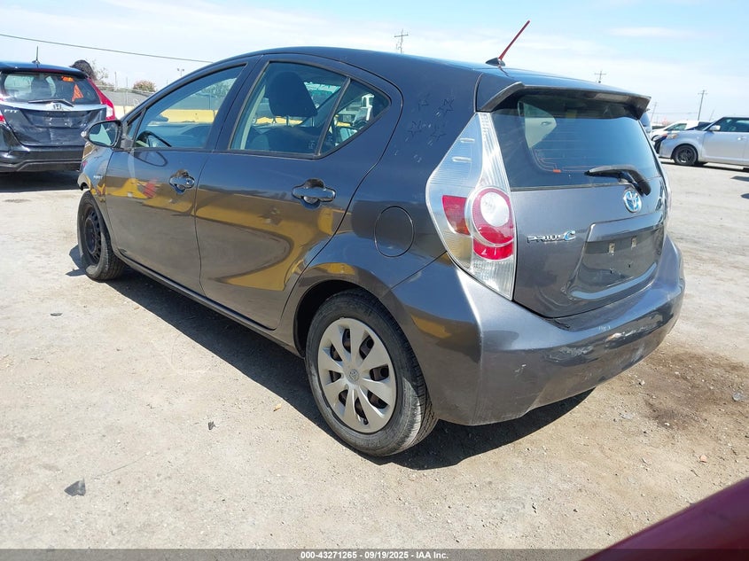 2014 TOYOTA PRIUS C TWO - JTDKDTB35E1565027