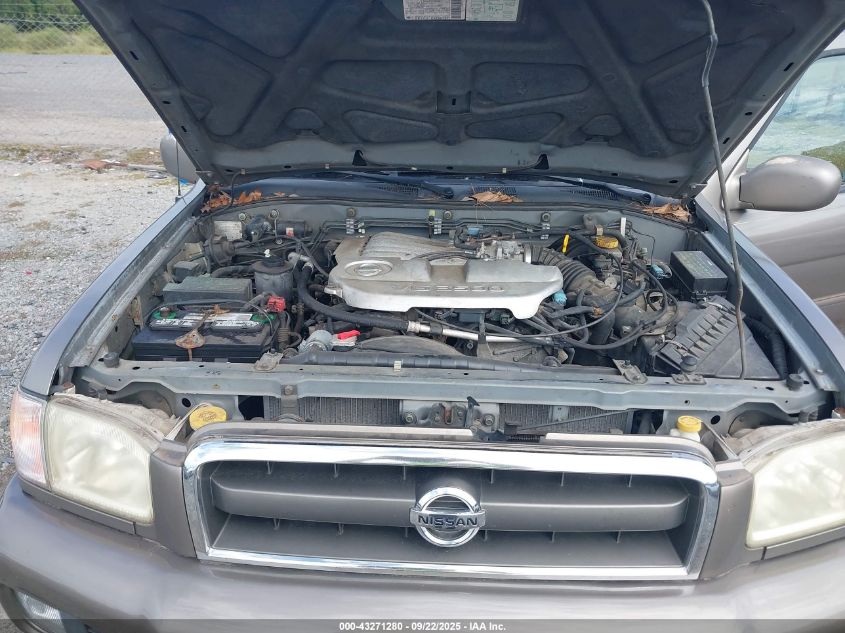 2002 Nissan Pathfinder Le VIN: JN8DR09X32W661789 Lot: 43271280