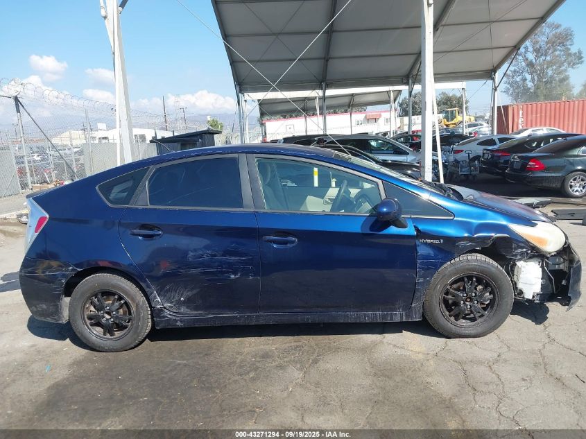 2012 Toyota Prius Two VIN: JTDKN3DU6C1484280 Lot: 43271294