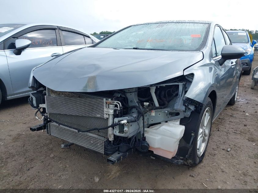 2018 Chevrolet Cruze Lt Auto VIN: 1G1BE5SM2J7188819 Lot: 43271317