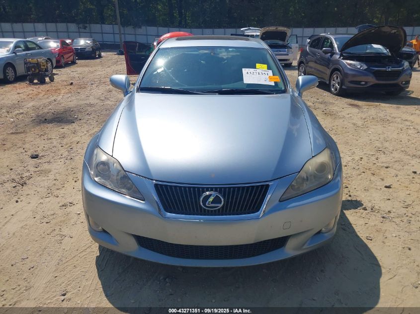 2010 Lexus Is 250 VIN: JTHBF5C26A5112841 Lot: 43271351