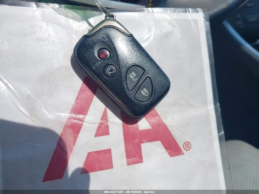 2010 Lexus Is 250 VIN: JTHBF5C26A5112841 Lot: 43271351