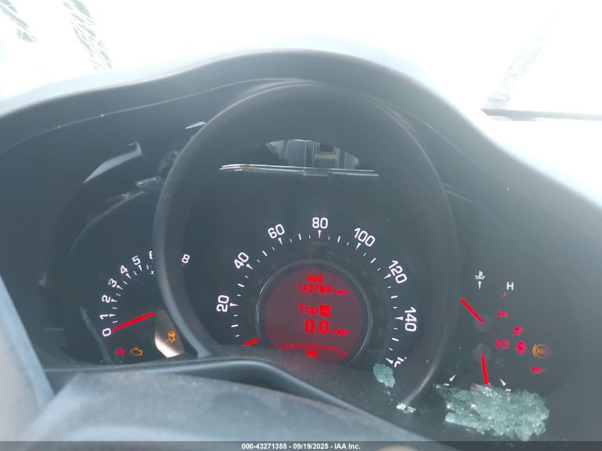 2012 Kia Sportage Ex VIN: KNDPCCA2XC7260280 Lot: 43271355