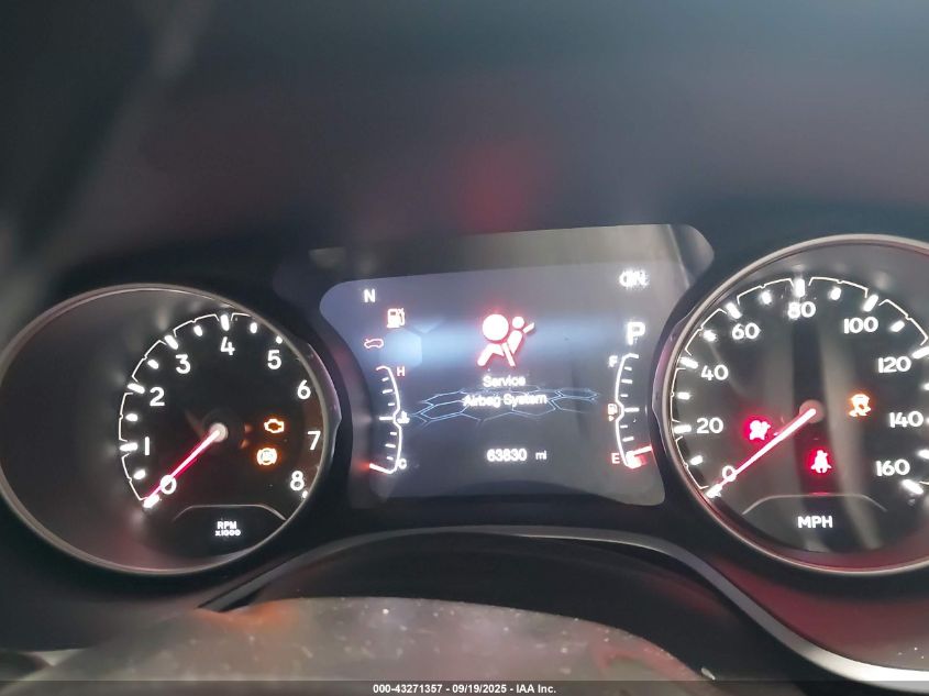 2018 Jeep Compass Latitude Fwd VIN: 3C4NJCBB6JT181905 Lot: 43271357