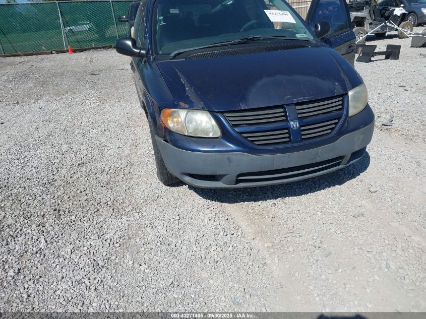 2005 Dodge Caravan Se VIN: 1D4GP25R95B186441 Lot: 43271405