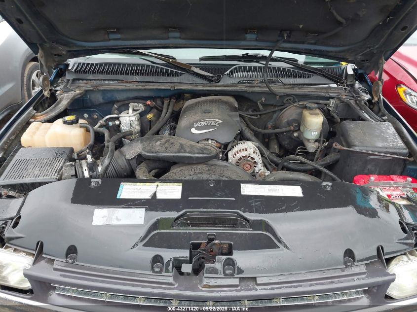 2001 Chevrolet Silverado 1500 Ls VIN: 1GCEK19T51E176744 Lot: 43271420