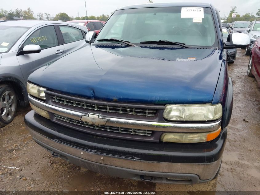 2001 Chevrolet Silverado 1500 Ls VIN: 1GCEK19T51E176744 Lot: 43271420