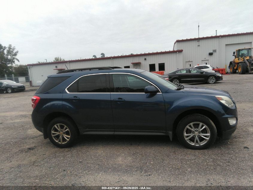 2016 Chevrolet Equinox Lt VIN: 2GNALCEK1G6180332 Lot: 43271431