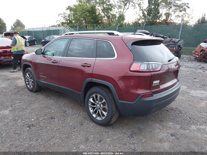 2020 Jeep Cherokee 2.4 Latitude Plus 4x4 Brown Lot 111043271436 Vin 1C4PJMLBXLD623560