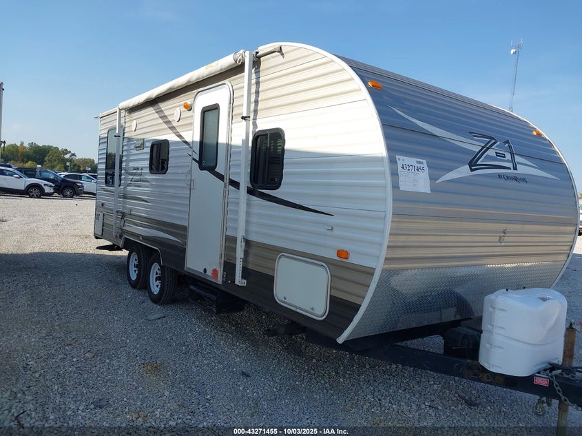 4V0TC2127DA020638 2013 Crossroads Z1 Travel Trailer auction photo 1