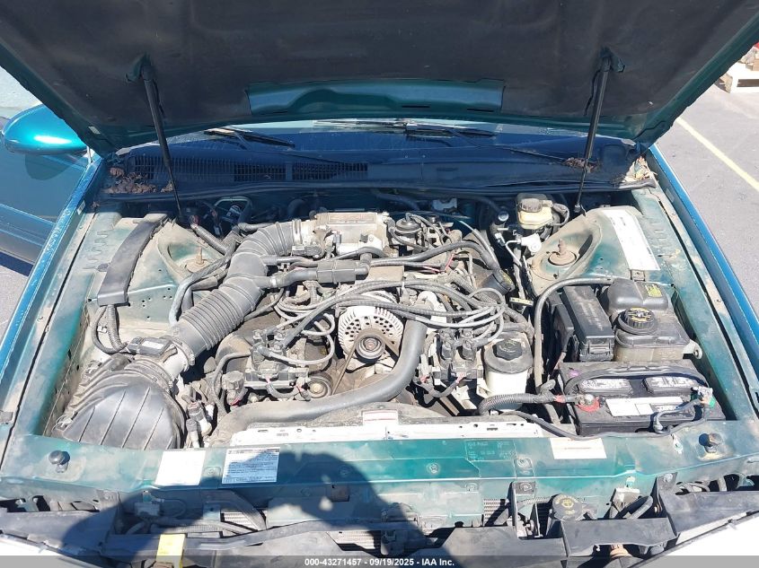 1997 Ford Thunderbird Lx VIN: 1FALP62W5VH140122 Lot: 43271457