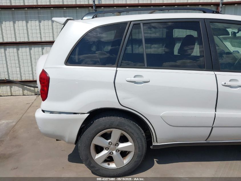 2005 Toyota Rav4 VIN: JTEGD20V250052095 Lot: 43271460