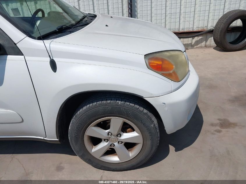 2005 Toyota Rav4 VIN: JTEGD20V250052095 Lot: 43271460