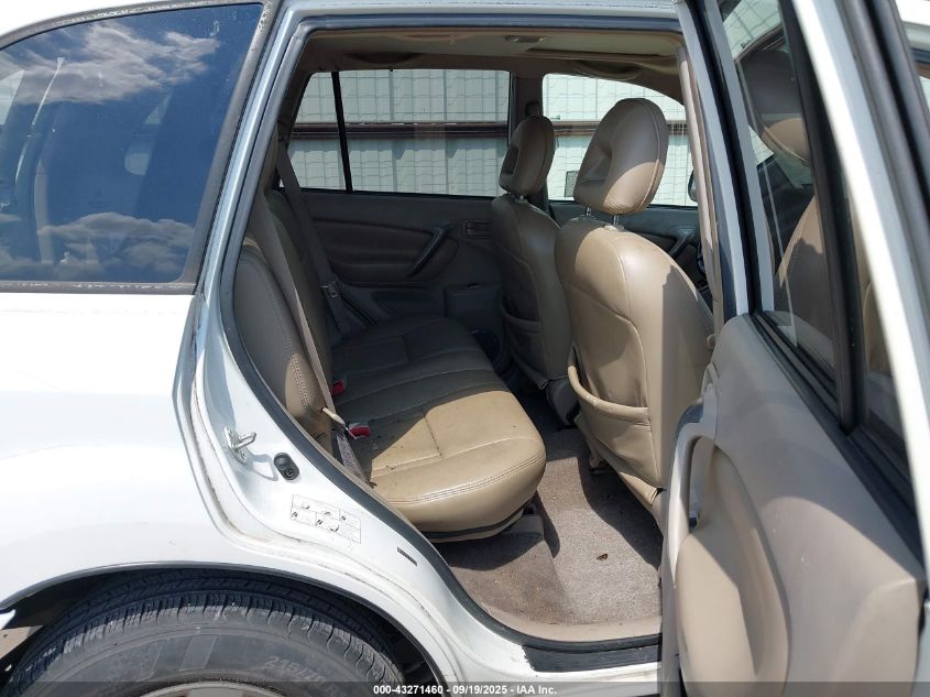 2005 Toyota Rav4 VIN: JTEGD20V250052095 Lot: 43271460