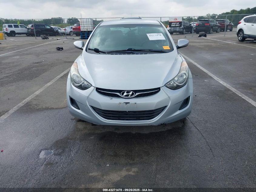 2013 Hyundai Elantra Gls VIN: 5NPDH4AE0DH316390 Lot: 43271478