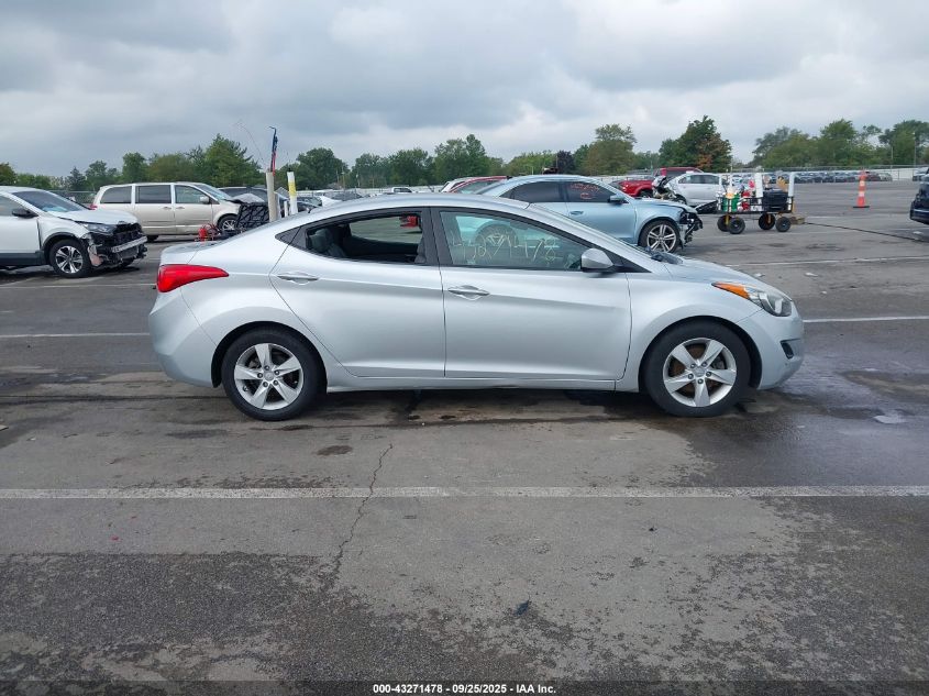 2013 Hyundai Elantra Gls VIN: 5NPDH4AE0DH316390 Lot: 43271478