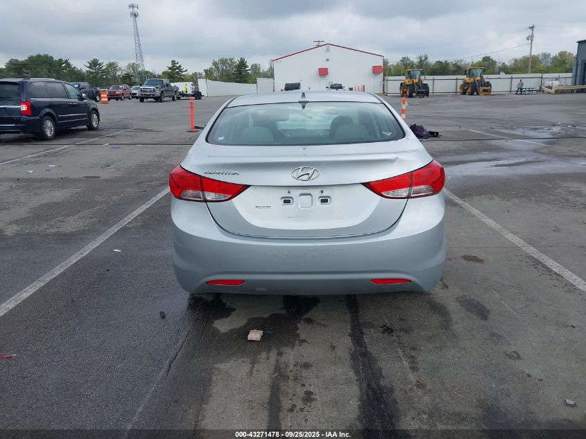 2013 Hyundai Elantra Gls VIN: 5NPDH4AE0DH316390 Lot: 43271478