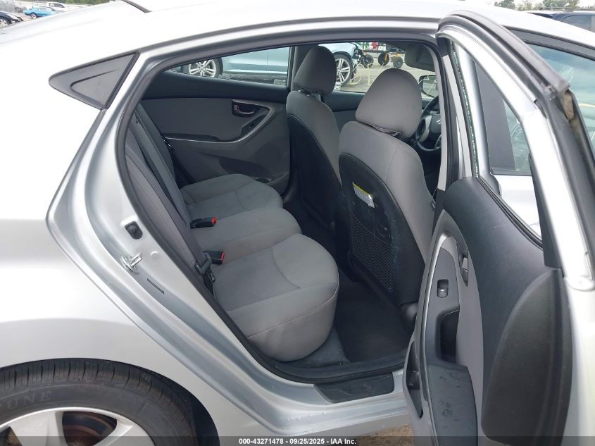 2013 Hyundai Elantra Gls VIN: 5NPDH4AE0DH316390 Lot: 43271478