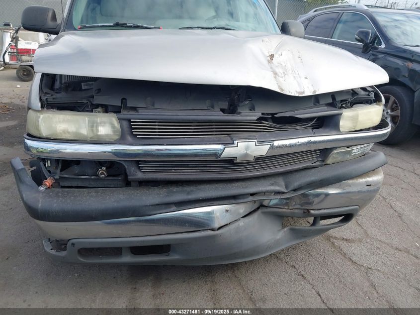 2002 Chevrolet Tahoe Ls VIN: 1GNEC13T42R140227 Lot: 43271481