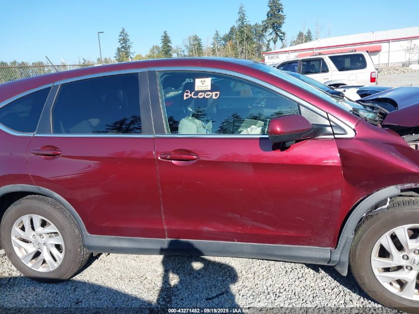 2016 Honda Cr-V Ex VIN: 2HKRM4H57GH721609 Lot: 43271482