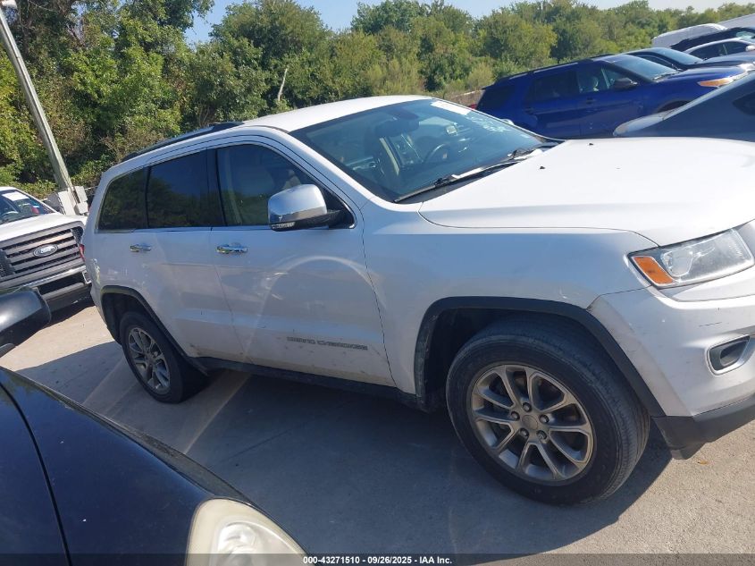2015 Jeep Grand Cherokee Limited VIN: 1C4RJEBG1FC841375 Lot: 43271510