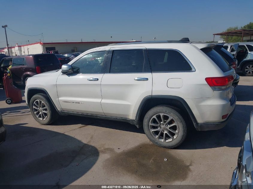 2015 Jeep Grand Cherokee Limited VIN: 1C4RJEBG1FC841375 Lot: 43271510