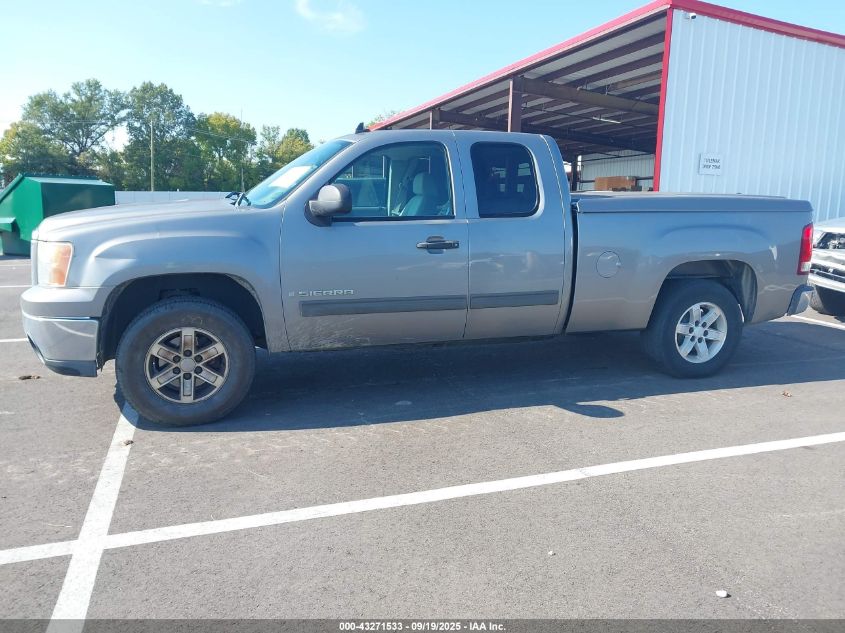 2009 GMC Sierra 1500 Sle VIN: 2GTEC290491109381 Lot: 43271533