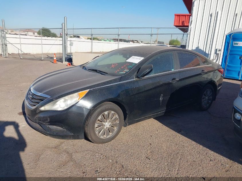 2013 Hyundai Sonata Gls VIN: 5NPEB4AC8DH661283 Lot: 43271538