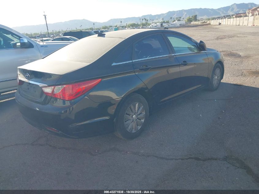 2013 Hyundai Sonata Gls VIN: 5NPEB4AC8DH661283 Lot: 43271538