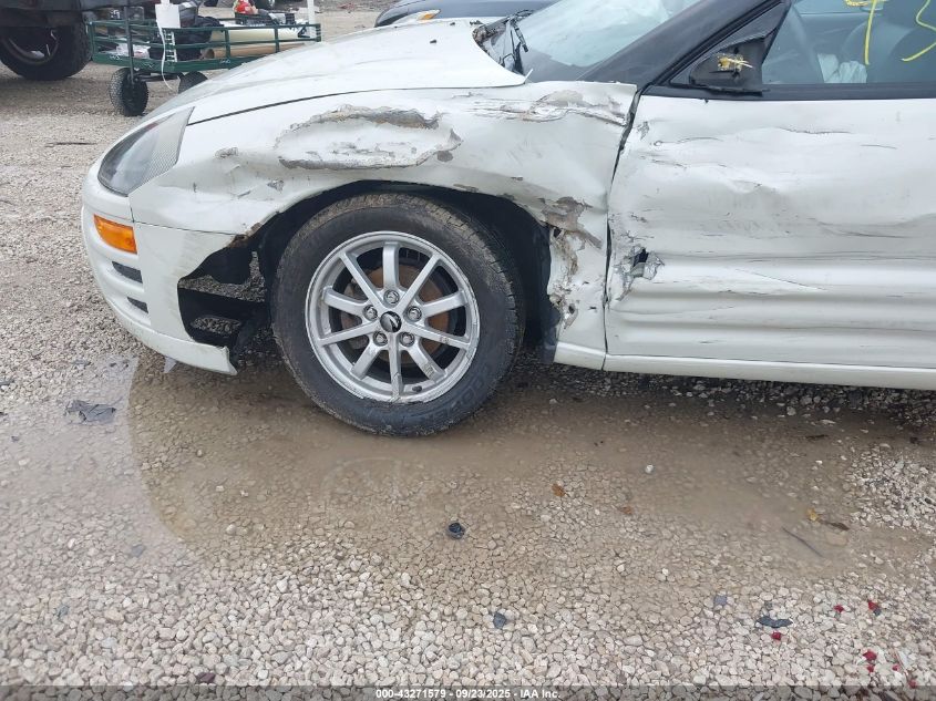 2001 Mitsubishi Eclipse Spyder Gs VIN: 4A3AE45G11E192386 Lot: 43271579