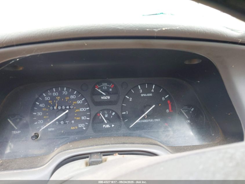 1995 Mercury Cougar Xr7 VIN: 1MELM62W1SH614760 Lot: 43271617