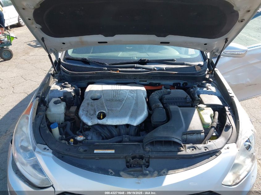 2012 Hyundai Sonata Hybrid VIN: KMHEC4A49CA022756 Lot: 43271648