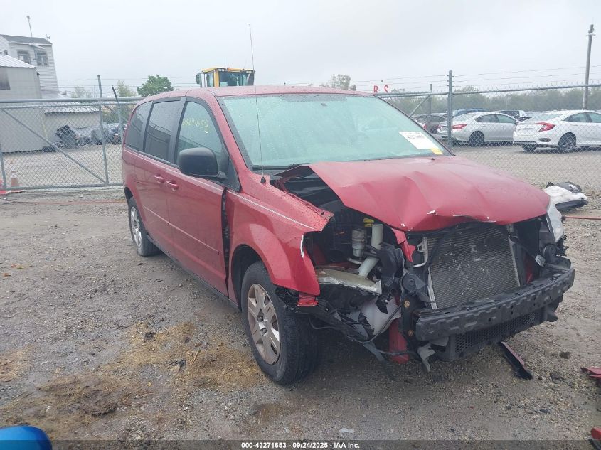 2010 Dodge Grand Caravan Se VIN: 2D4RN4DE2AR112489 Lot: 43271653