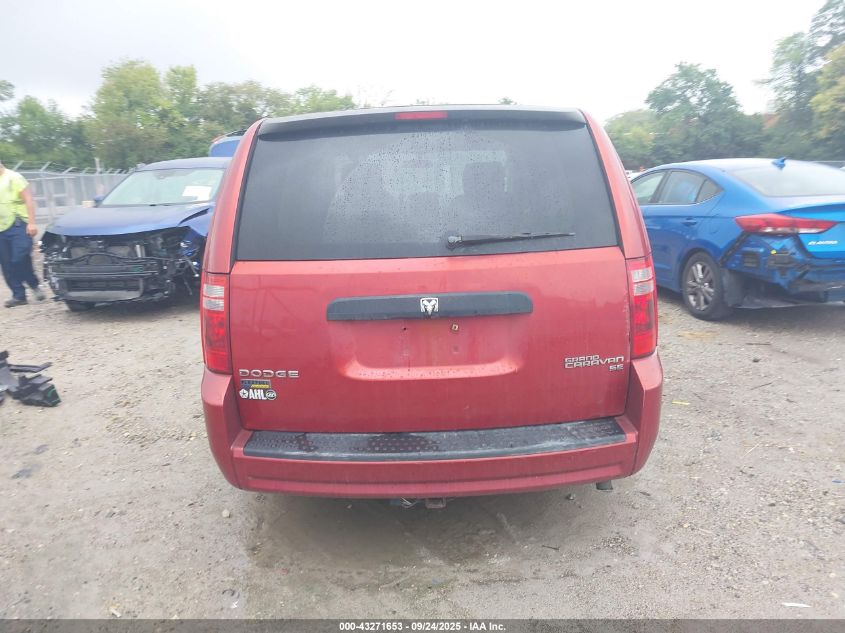 2010 Dodge Grand Caravan Se VIN: 2D4RN4DE2AR112489 Lot: 43271653