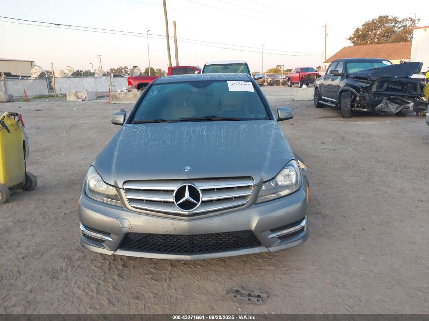 2013 Mercedes-Benz C 250 Sport VIN: WDDGF4HB6DR269993 Lot: 43271661