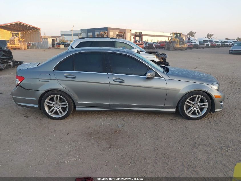 2013 Mercedes-Benz C 250 Sport VIN: WDDGF4HB6DR269993 Lot: 43271661