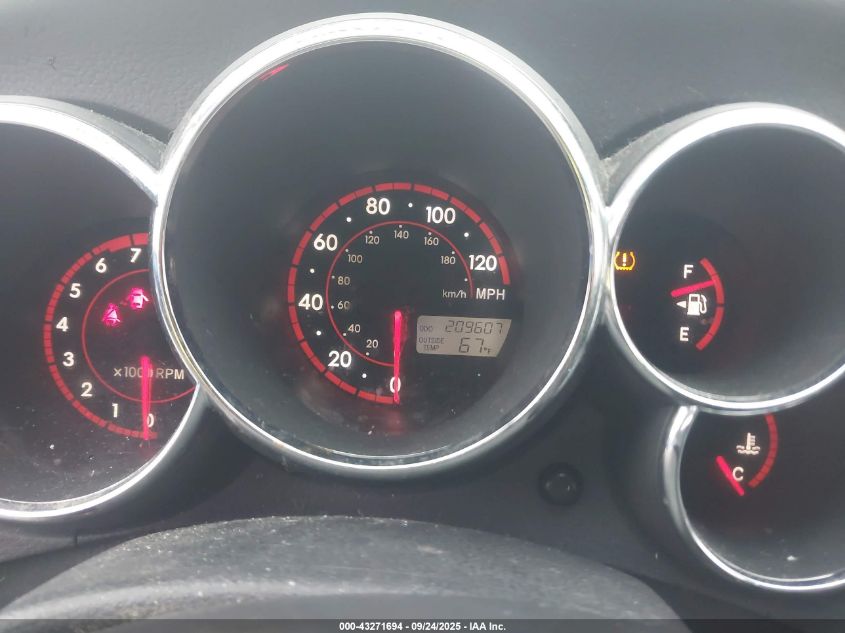 2006 Pontiac Vibe VIN: 5Y2SL65886Z437640 Lot: 43271694