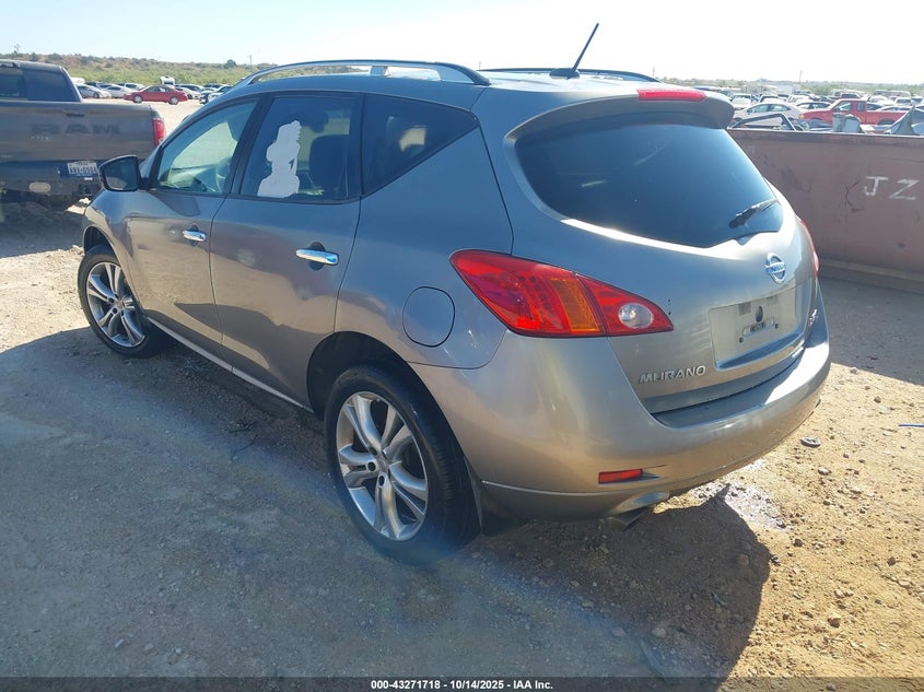 JN8AZ18W59W135773 2009 NISSAN MURANO photo no. 3