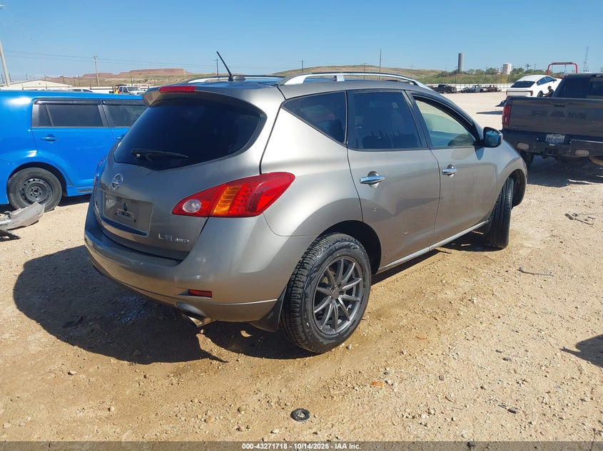 JN8AZ18W59W135773 2009 NISSAN MURANO photo no. 4