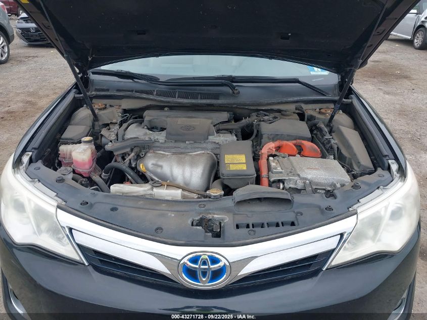 2012 Toyota Camry Hybrid Xle VIN: 4T1BD1FK2CU011568 Lot: 43271728