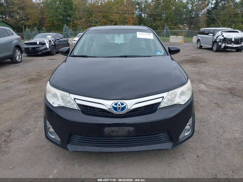 2012 Toyota Camry Hybrid Xle VIN: 4T1BD1FK2CU011568 Lot: 43271728