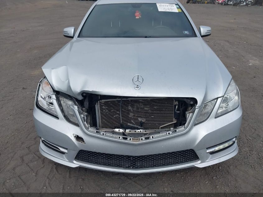 2013 Mercedes-Benz E 350 4Matic VIN: WDDHF8JB9DA662455 Lot: 43271729