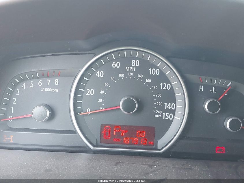 2009 Kia Borrego Lx V6 VIN: KNDJH741195024090 Lot: 43271817