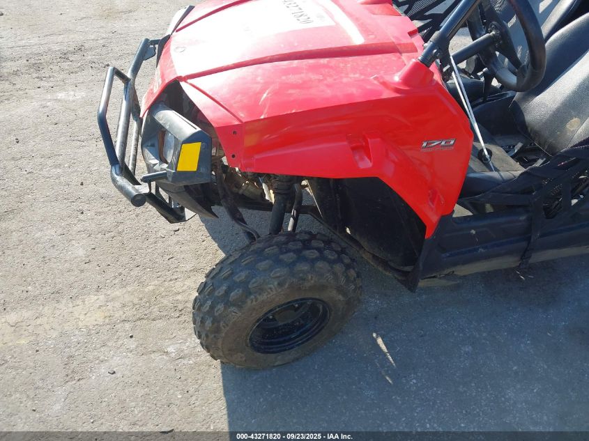 2014 Polaris Rzr 170 VIN: RF3VA17A3ET030640 Lot: 43271820