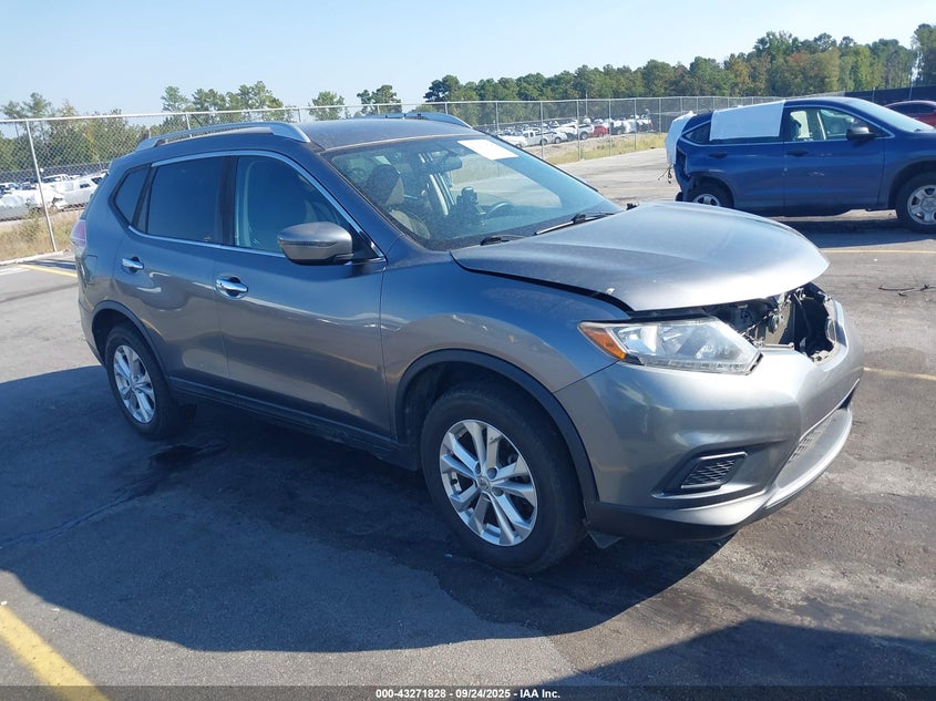 2016 NISSAN ROGUE SV - KNMAT2MT9GP711693
