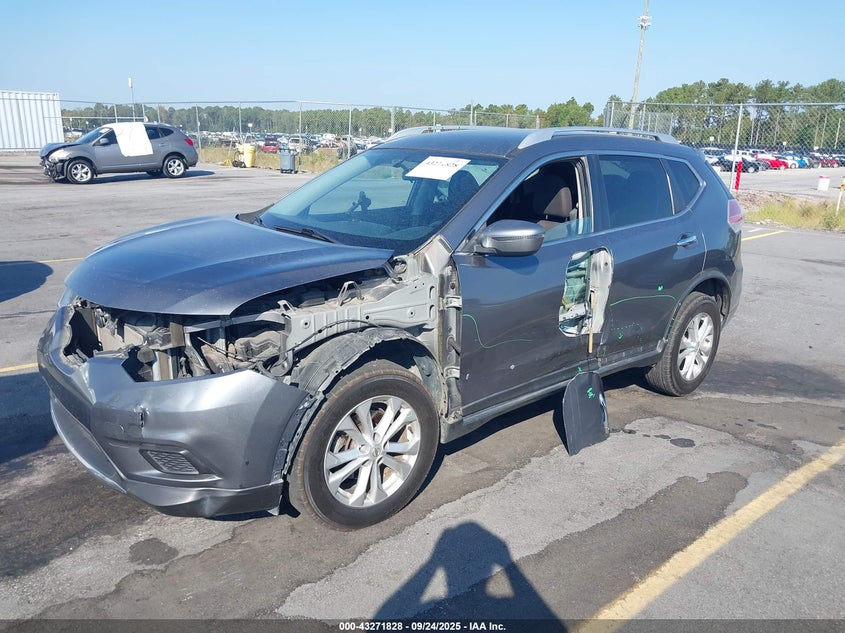 2016 NISSAN ROGUE SV - KNMAT2MT9GP711693